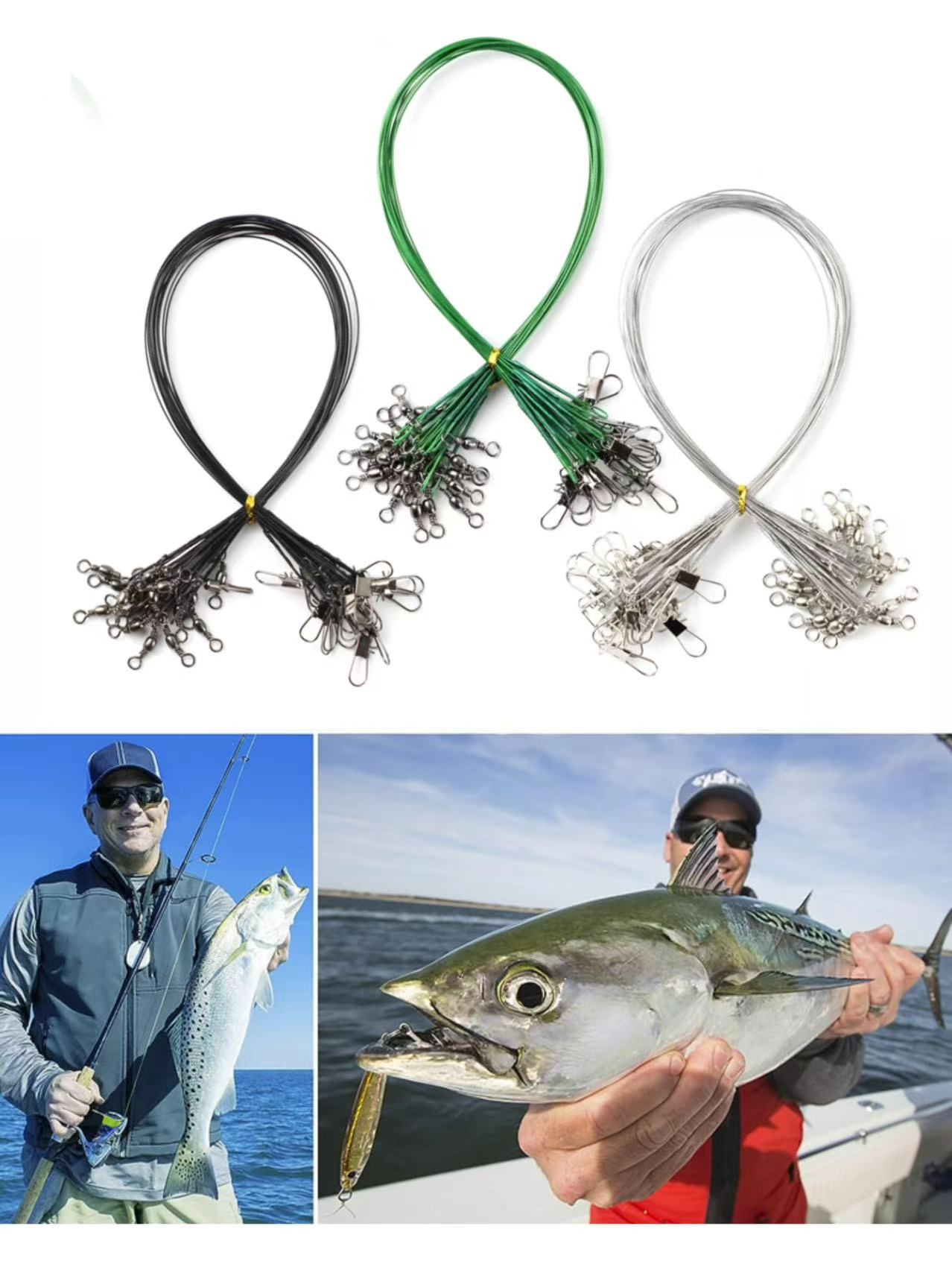 Freshwater Line - Проволочный поводок из нержавеющей стали с